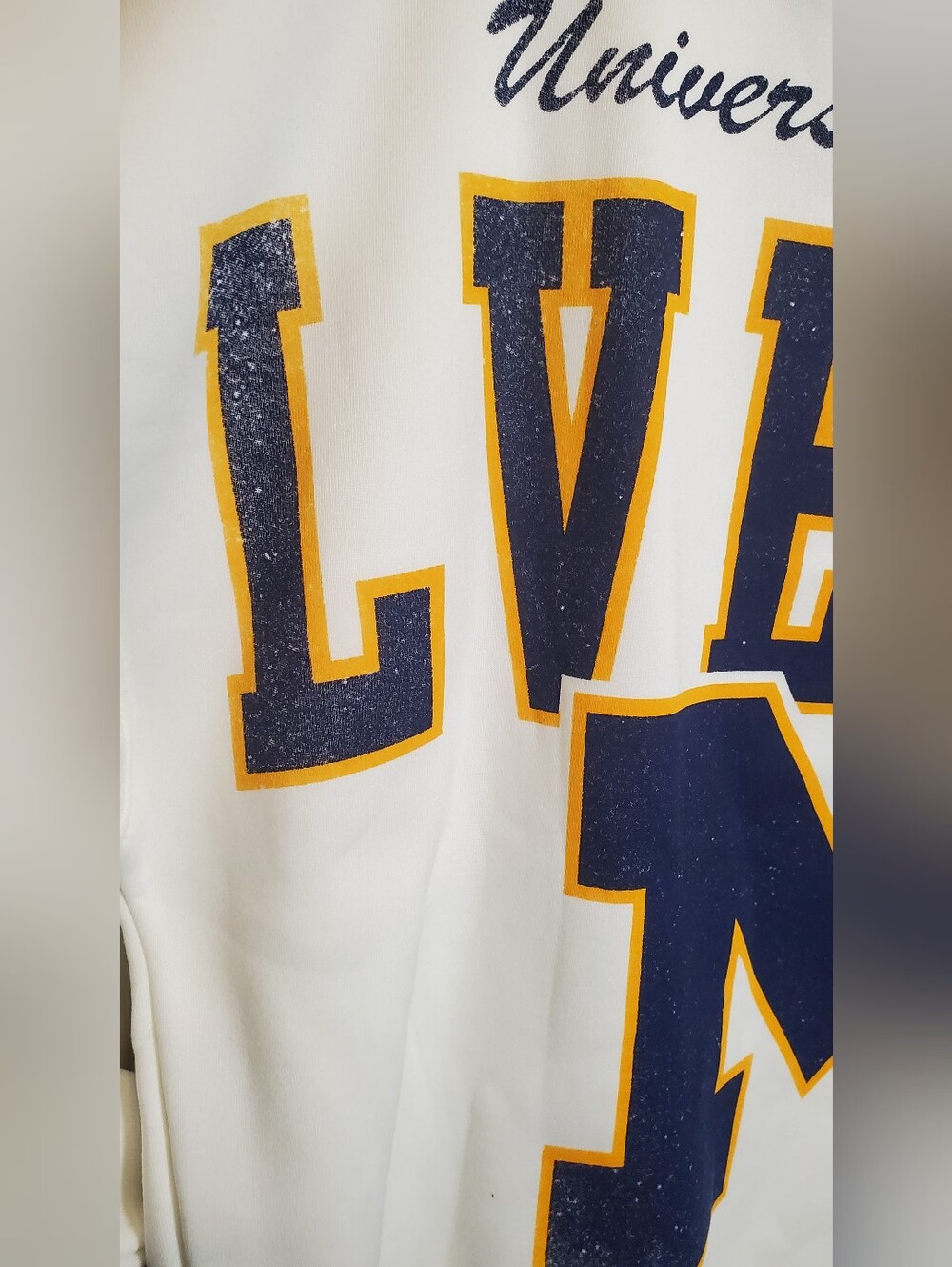 80. NWOT - Michigan Wolverines 2 Sided Sweatshirt